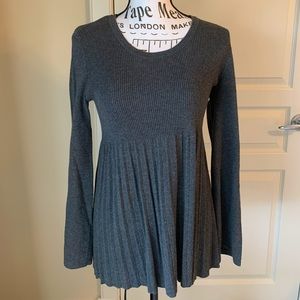 Style & Co. Grey Long Sleeve Top